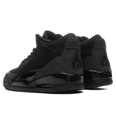 3 Retro 'Black Cat' - Black/Dark Charcoal/White