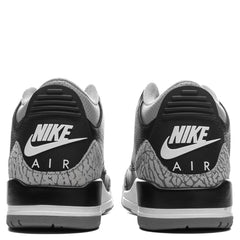 3 Retro 'Black Cement' - Black/Fire Red/Cement Grey/Summit White