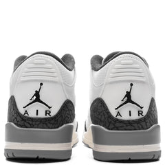 3 Retro 'Grey Cement' - Summit White/Fire Red/Cement Grey