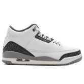 3 Retro 'Grey Cement' - Summit White/Fire Red/Cement Grey