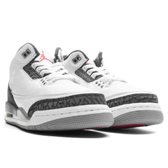3 Retro (PS) - Summit White/Fire Red/Cement Grey