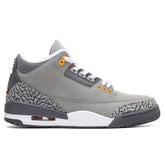 3 Retro "Cool Grey" - Silver/Sport Red
