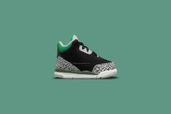 3 Retro (TD) "Pine Green" - Black/Pine Green/Silver
