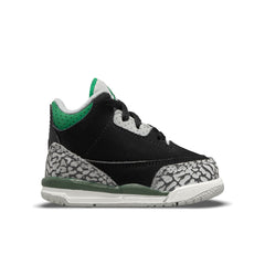 3 Retro (TD) "Pine Green" - Black/Pine Green/Silver