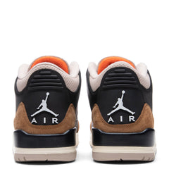 3 Retro (GS) 'Desert Elephant' - Black/Rush Orange/Fossil Stone