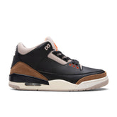 3 Retro (GS) 'Desert Elephant' - Black/Rush Orange/Fossil Stone