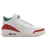 3 Retro 'El Vuelo' - Summit White/Metallic Gold/Pine Green