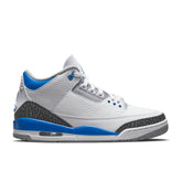 3 Retro (GS) 'Racer Blue' - White/Cement Grey