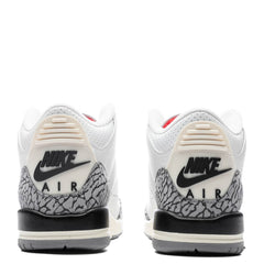 3 Retro (GS) White Cement Reimagined - Summit White/Fire Red