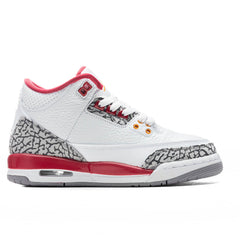 3 Retro (GS) - White/Light Curry/Cardinal Red