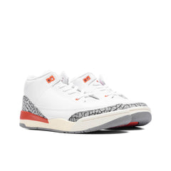 3 Retro (PS) 'Georgia Peach' - White/Cosmic Clay/Sail