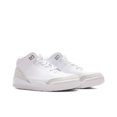 3 Retro 'Pure Money' (PS) - White/Metalic Silver