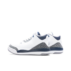 3 Retro (PS) - White/Midnight Navy/Cement Grey