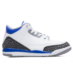 3 Retro (PS) 'Racer Blue' - White/Cement Grey