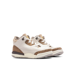 3 Retro (TD) - Light Orewood Brown/Metallic Gold
