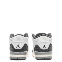 3 Retro (TD) - Summit White/Fire Red/Cement Grey