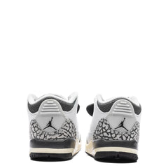 3 Retro Hide N Sneaks (TD) - White/Black/Iron