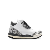 3 Retro Hide N Sneaks (TD) - White/Black/Iron