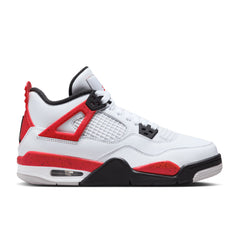 4 Retro (GS) 'Red Cement' - White/Fire Red/Black
