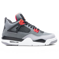 4 Retro 'Infrared' (GS) - Dark Grey/Infrared 23/Black Cement Grey