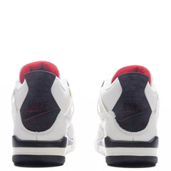 4 Retro OG 'Flight Club' (GS) - Sail/Black/University Red