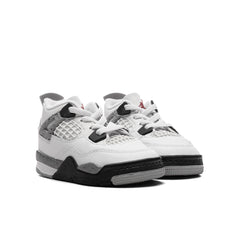 4 Retro OG 'White Cement' (TD) - Summit White/Fire Red/Cement Grey/Black