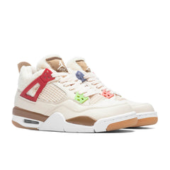 4 Retro (GS) - Pearl White/Dark Driftwood
