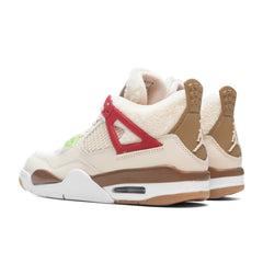 4 Retro (GS) - Pearl White/Dark Driftwood