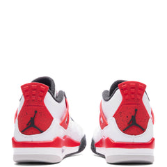 4 Retro (GS) 'Red Cement' - White/Fire Red/Black