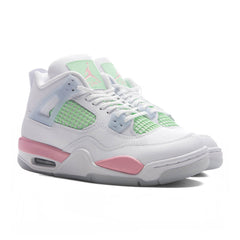 4 Retro 'Valentine's Day' (GS) - White/Medium Soft Pink/Half Blue