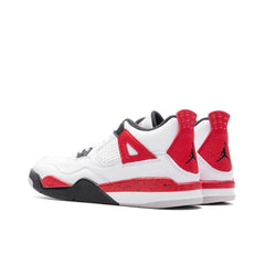 4 Retro (PS) 'Red Cement' - White/Fire Red/Black