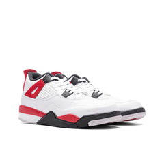 4 Retro (PS) 'Red Cement' - White/Fire Red/Black