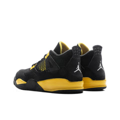 4 Retro (PS) Thunder - Black/White/Tour Yellow