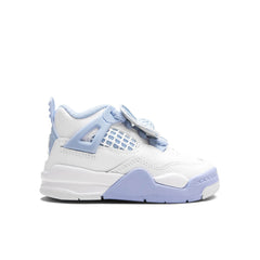 4 Retro 'Aluminum' (TD) - White/Aluminum/Blue Tint/Oil Green