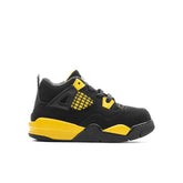 4 Retro (TD) Thunder - Black/White/Tour Yellow