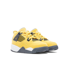 4 Retro (TD) 'Lightning' - Tour Yellow/Dark Blue Grey