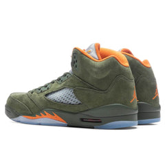 5 Retro 'Olive' (GS) - Army Olive/Solar Orange