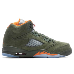 5 Retro 'Olive' (GS) - Army Olive/Solar Orange