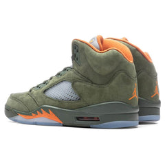 5 Retro 'Olive' - Army Olive/Solar Orange
