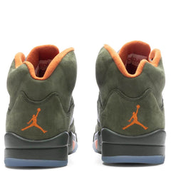5 Retro 'Olive' - Army Olive/Solar Orange