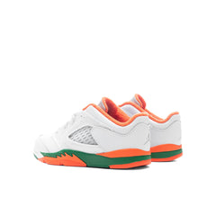 5 Retro Low (TD) - Football Grey/Brilliant Orange/Pine Green