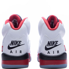 5 Retro OG Fire Red 'Black Tongue' - White/Fire Red/Black