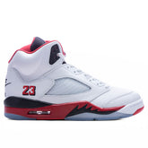 5 Retro OG Fire Red 'Black Tongue' - White/Fire Red/Black