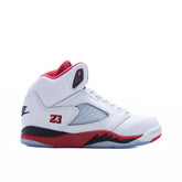 5 Retro OG Fire Red 'Black Tongue' (PS) - White/Fire Red/Black