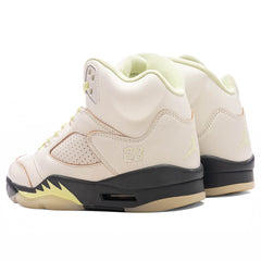 Women's 5 Retro - Sail/Luminous Green/Anthracite