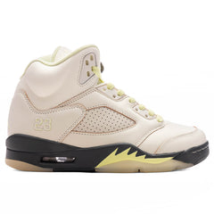 Women's 5 Retro - Sail/Luminous Green/Anthracite