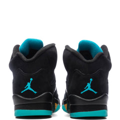 5 Retro (GS) Aqua - Black/Aquatone/Taxi