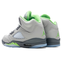 5 Retro (GS) 'Green Bean' - Silver/Flint Grey