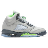 5 Retro (GS) 'Green Bean' - Silver/Flint Grey