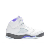 5 Retro (PS) - White/Dark Concord/Black